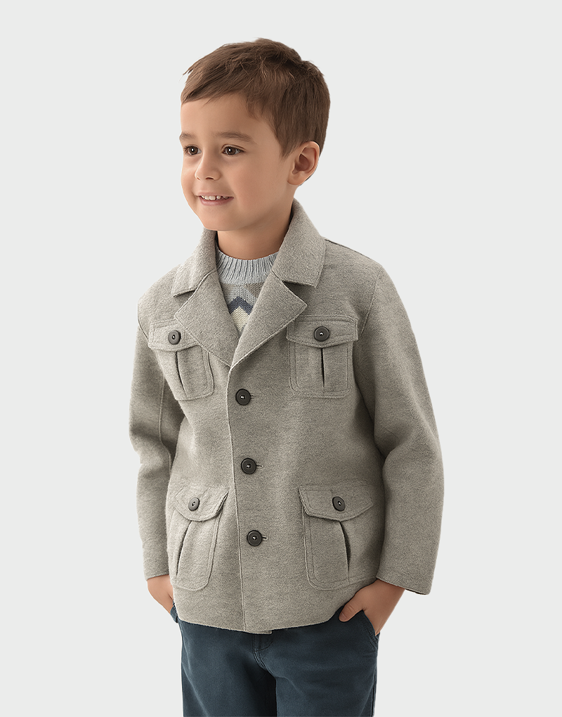 Aviator Boy Coat