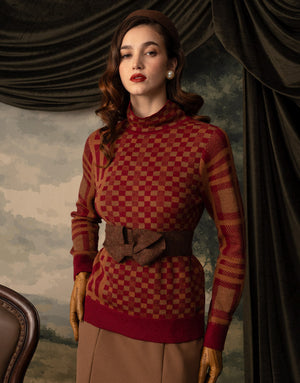 Check Sweater